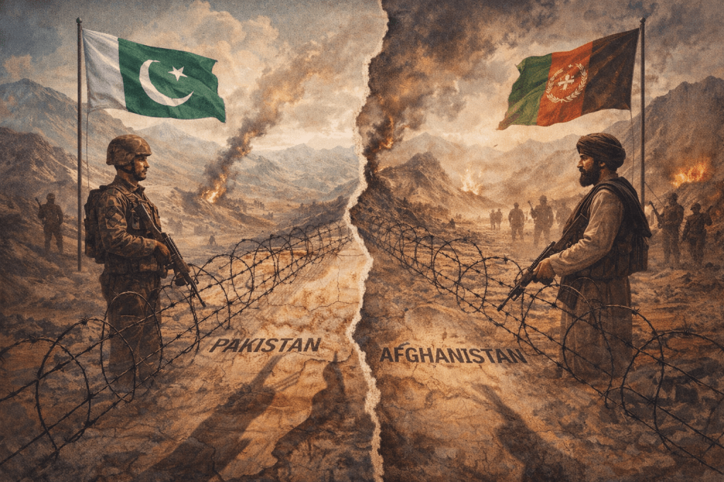 La línea que no cicatriza: Pakistán, Afganistán y el eterno retorno de la frontera